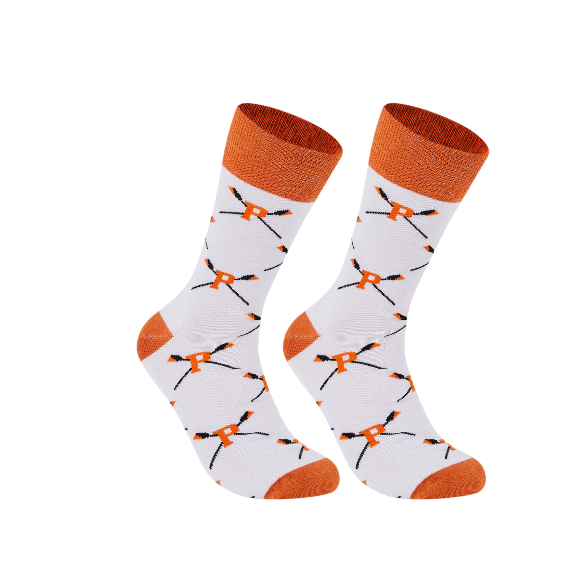V&J colorful custom logo 100% combed cotton jacquard dress socks