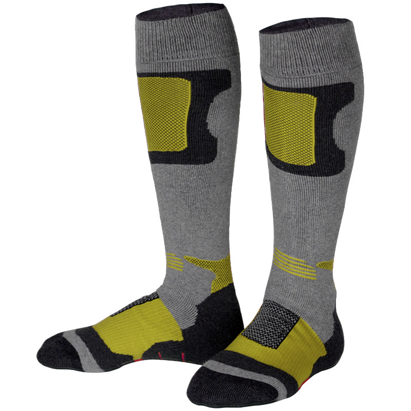 Custom Design Warm Thick Sport Hiking Socks Merino Wool High Knee Ski Socks (1)vem