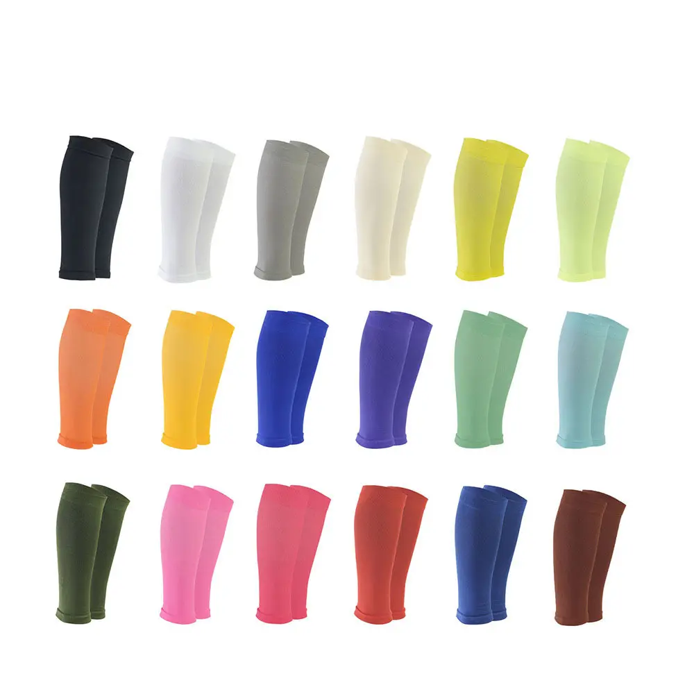 V&J custom sports calf compression sleeve protector sport leg sleeves