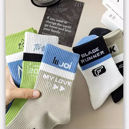 Elevate Your Style with Embroidered Logo Sport Socks