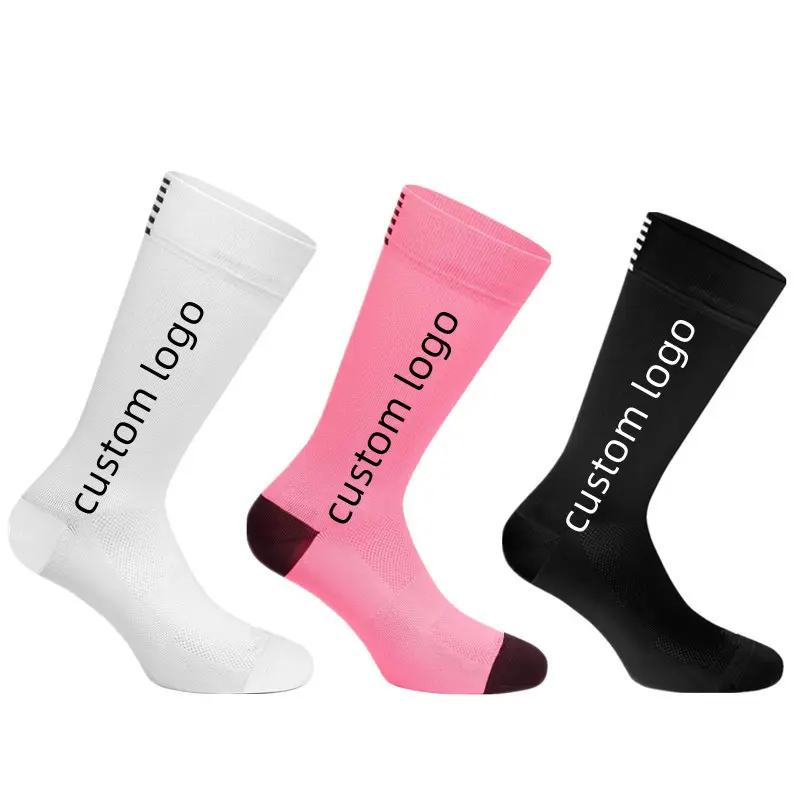 Custom Logo Outdoor Sport Socks V&J Running Basketball Socks