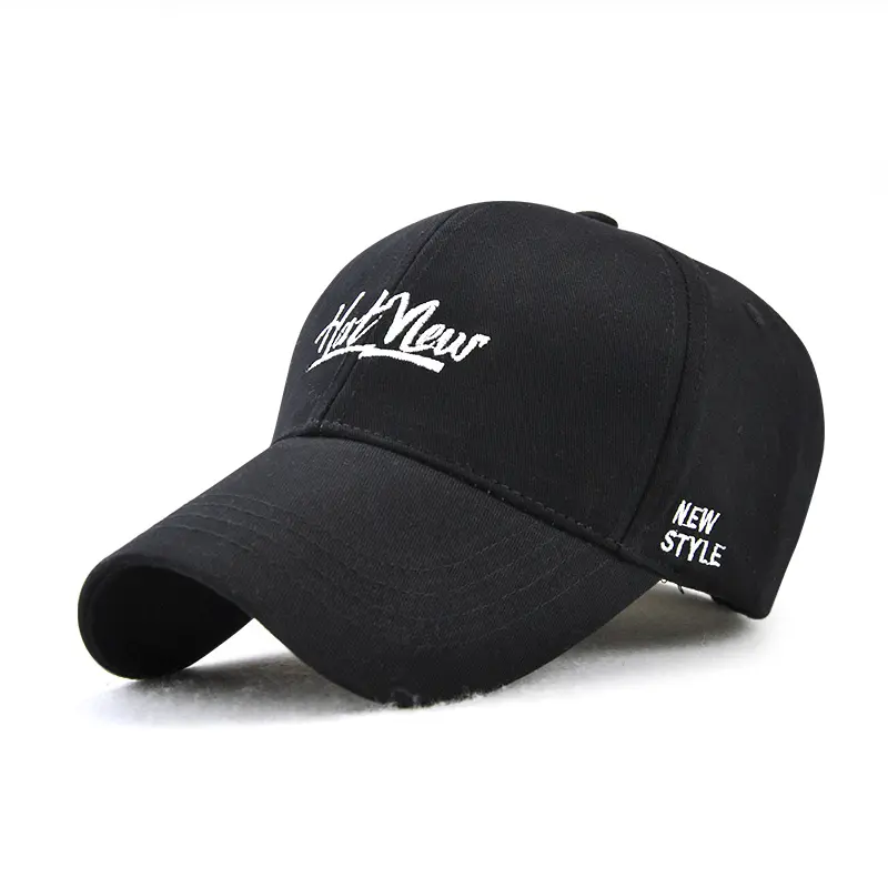 V&J 100% Cotton Mesh Back Adjustable ball Cap With Custom Embroidery Logohlw