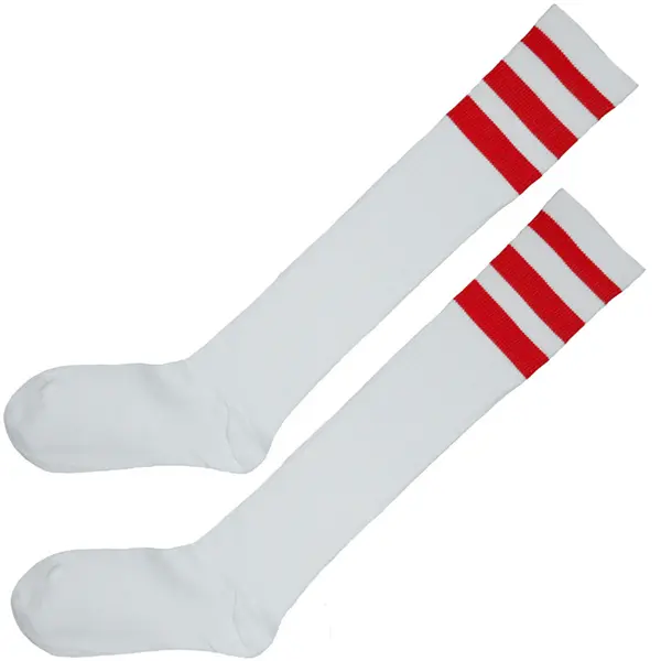 V&J custom logo grip compression football stockings high knee soccer socks