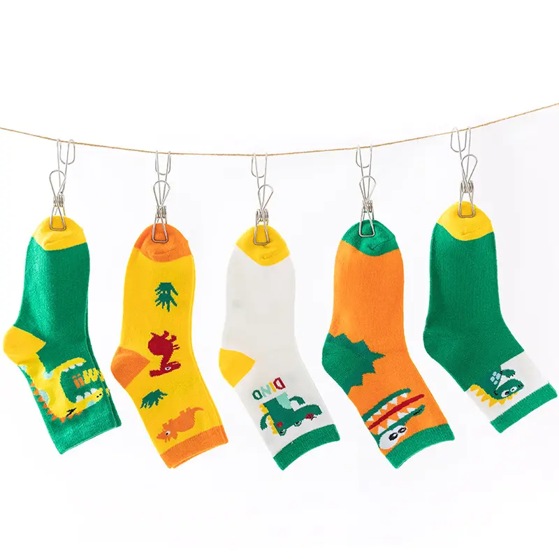V&J Custom Design Kids Soft Cotton Cute Fashion Thick Boy Girl Socks