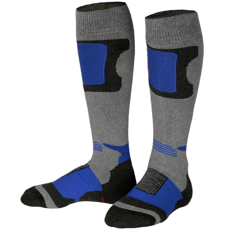 V&J Custom Warm Thick Hiking Socks Merino Wool High Knee Ski Socks