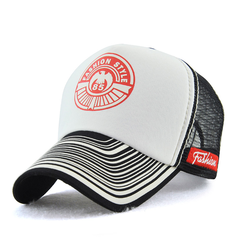 V&J 100% Cotton Mesh Back Adjustable ball Cap With Custom Embroidery Logo (4)5q9