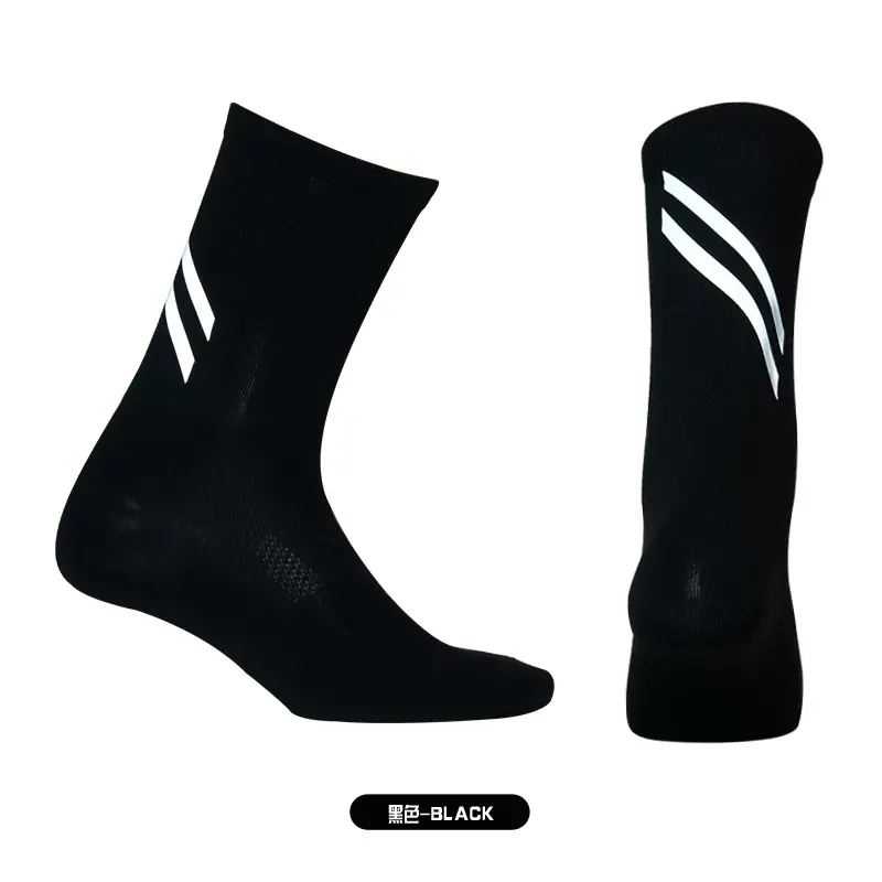 crew custom nylon cushioned athletic running sport cycling socks bamboo ankle bike socks (3)m85