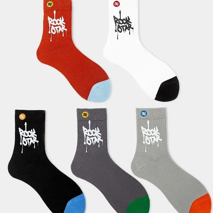 V&J custom logo padded polyamide nylon athletic basketball sport socks