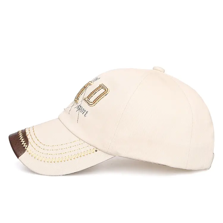 100% Cotton Quality Baseball Cap Custom Embroidery Logo 6 Panel Blank Plain Dad Hat For Men (3)0lc