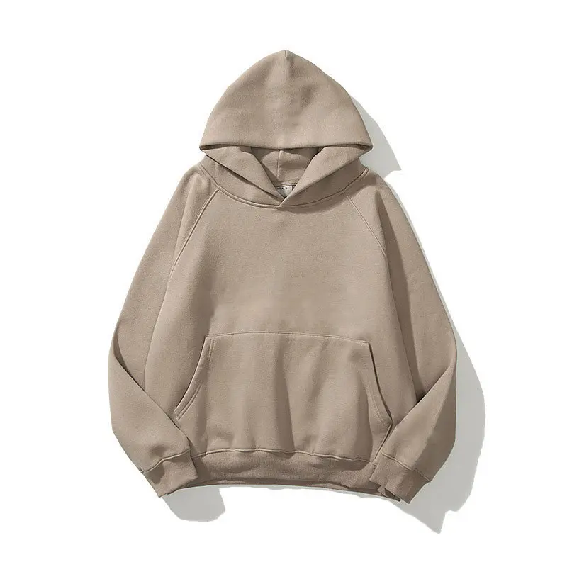 high quality cotton embroidery plain unisex custom logo oversized puff print blank hoody manufacturer (3)dda