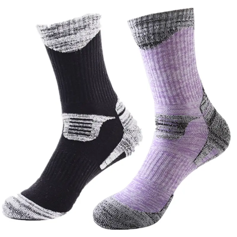 custom winter warm thick sport running ski merino wool hiking socks (3)3o4