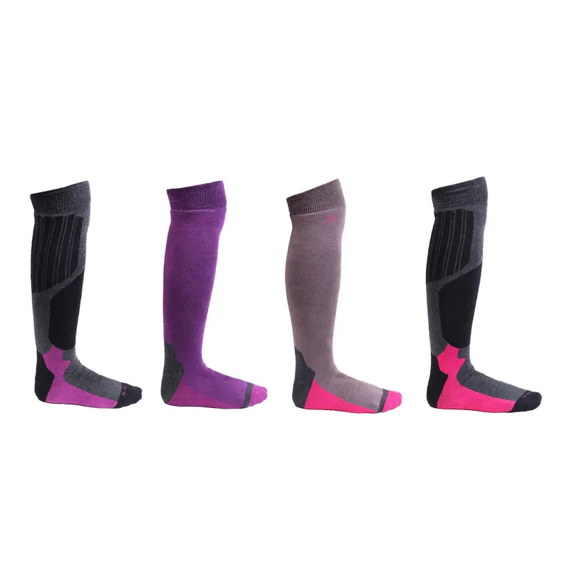 Custom Design Warm Thick Sport Hiking Socks Merino Wool High Knee Ski Socks (1)lat