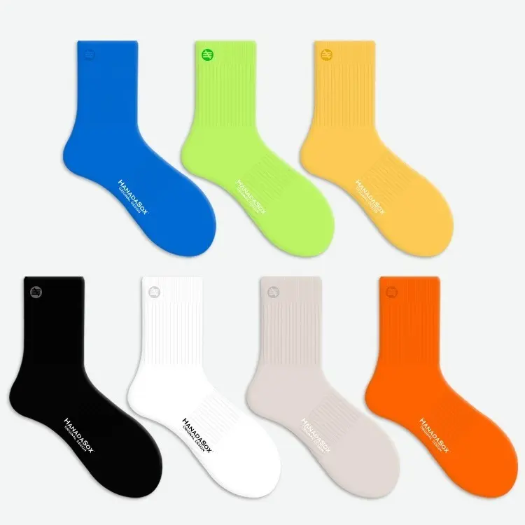 V&J custom logo padded polyamide nylon athletic basketball sport socks-product