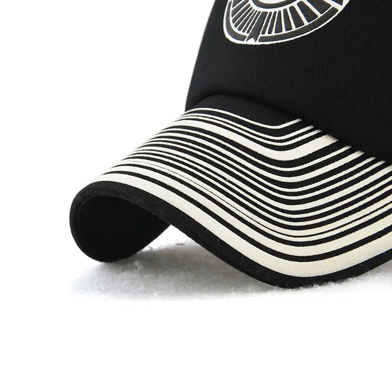 V&J 100% Cotton Mesh Back Adjustable ball Cap With Custom Embroidery Logo (1)igg